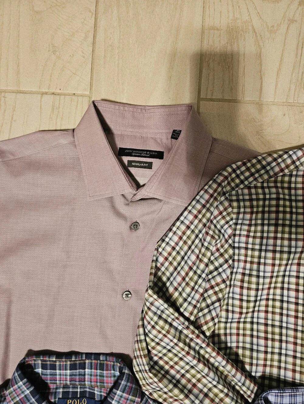POLO Ralph Lauren Thomas Dean John Varvatos Mens Large 8 Shirt Lot Like New!